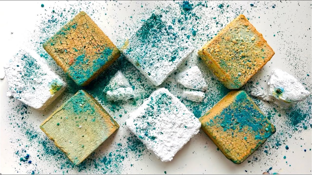 Pasted in Mermaid Marine | Gym Chalk ASMR 