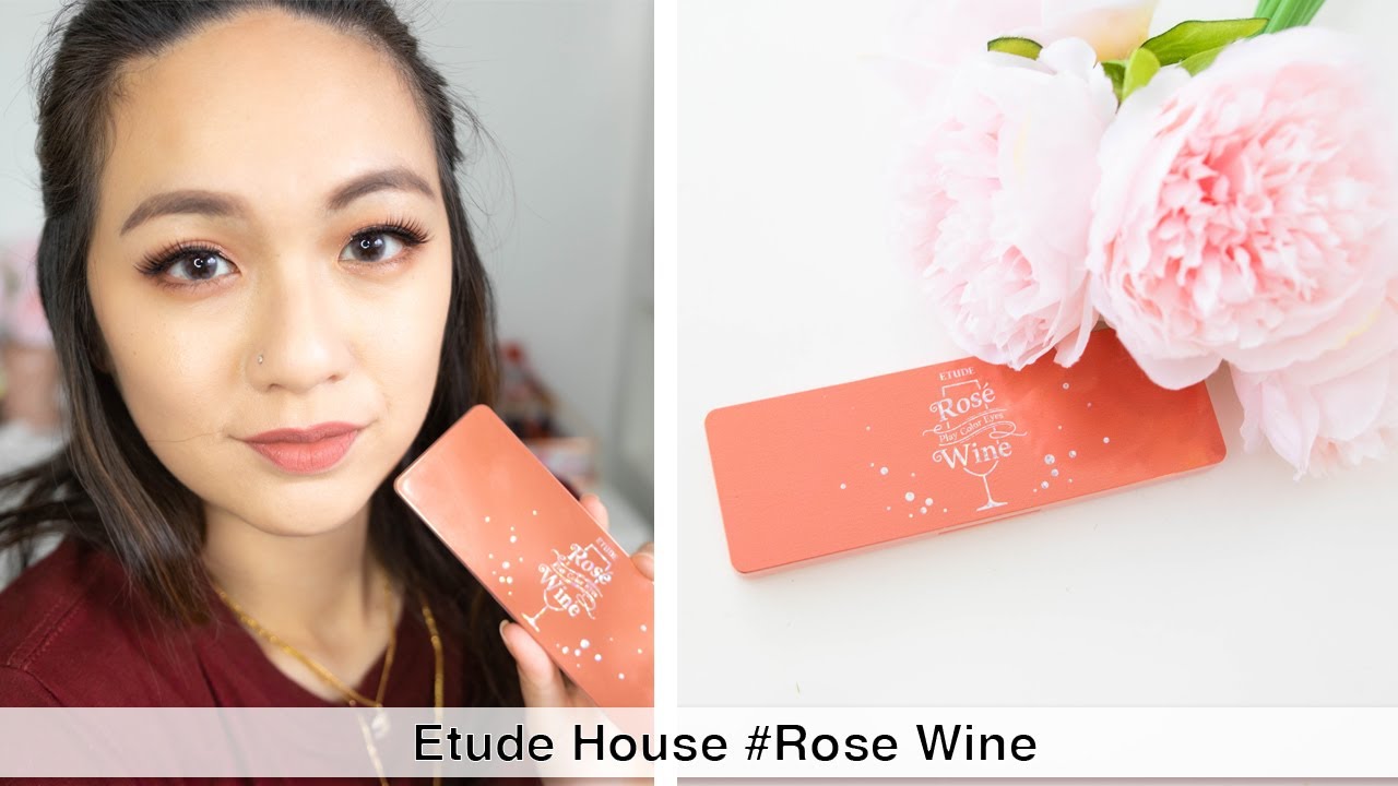 Etude House Play Color Eyes Rose Wine | Review, Swatches, Comparisons