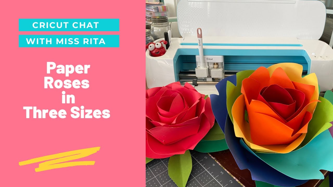 Giant Roses from Cricut Design Space