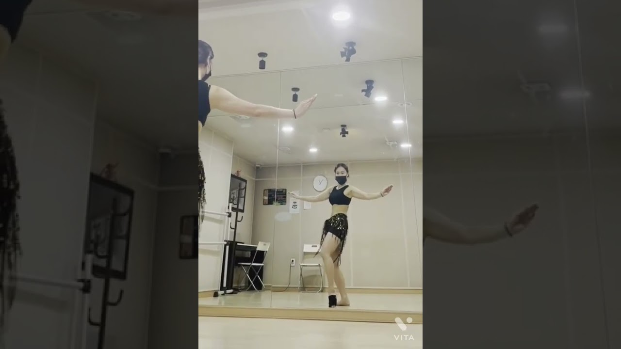 벨리댄스 왕초보 5분베이직