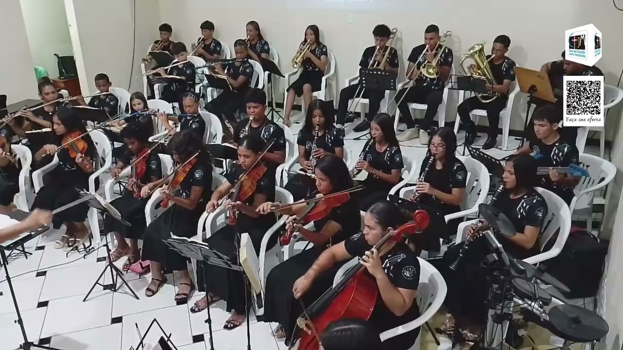 COJM - Orquestra Missionária do Amapá - Hino 447   Refúgio verdadeiro