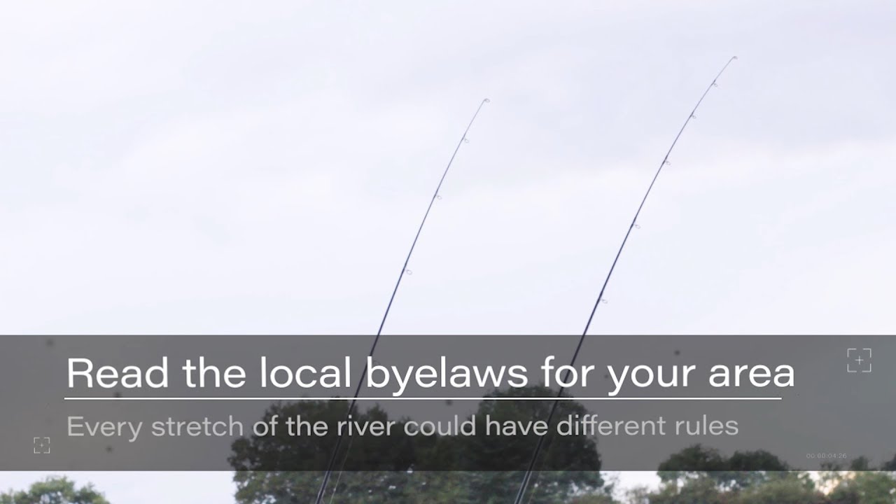 Riparian rights and fishing - make sure you understand the rules.
