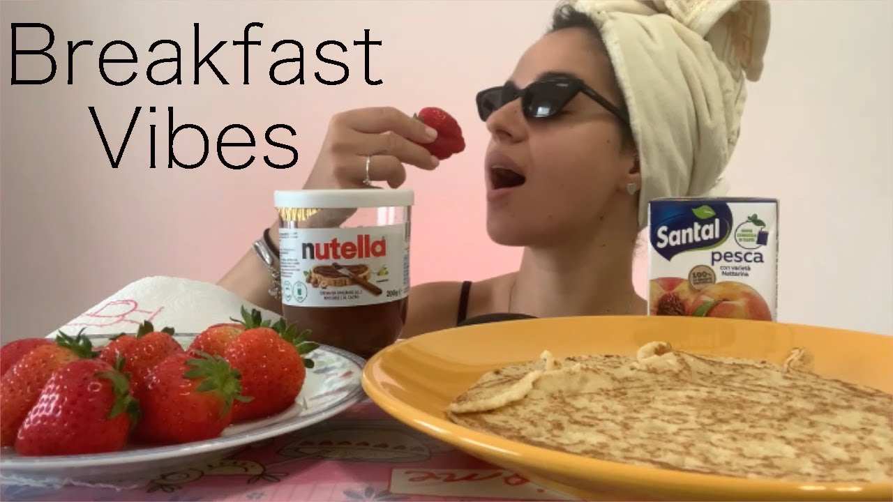 ASMR ITA | LA MIA COLAZIONE 🍓🥞