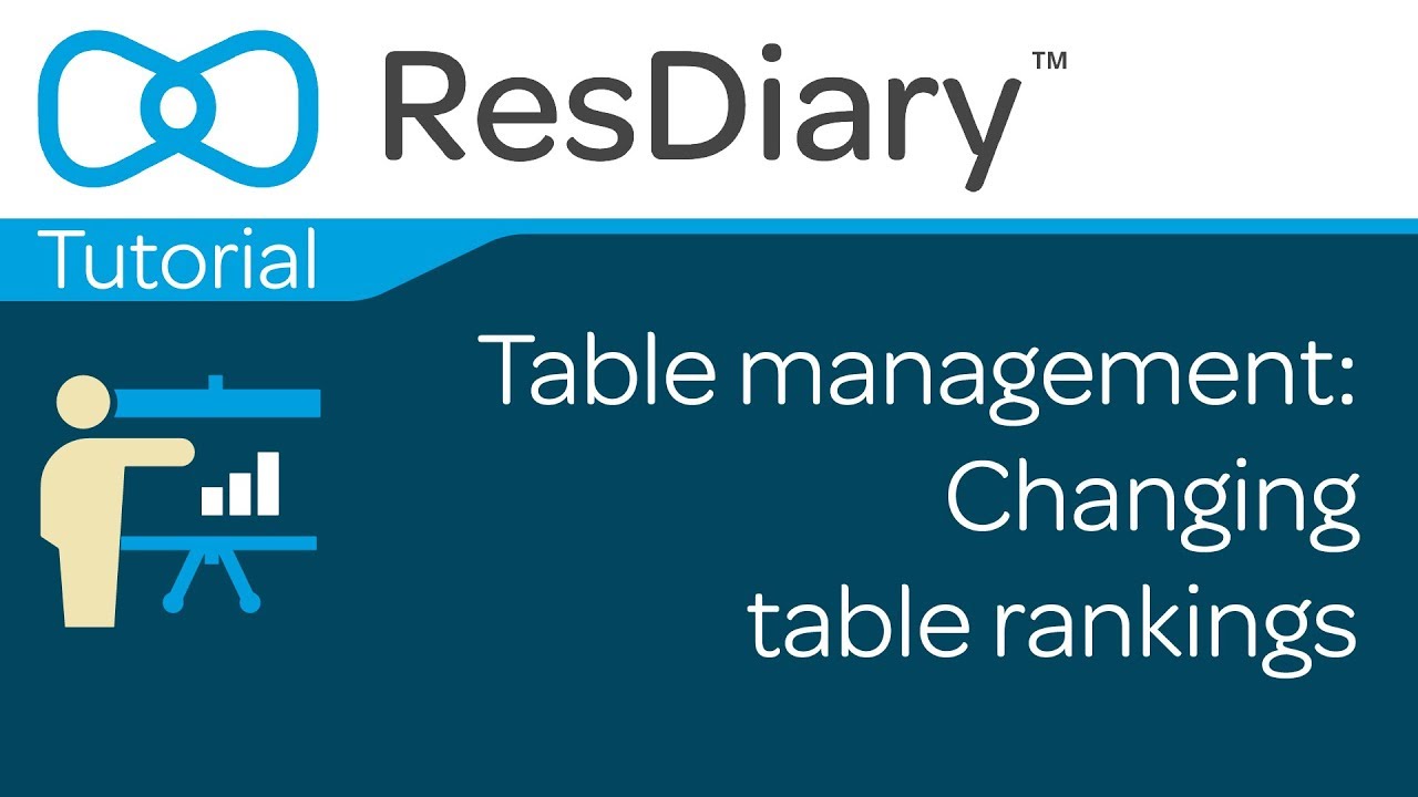 Table management: Changing table rankings