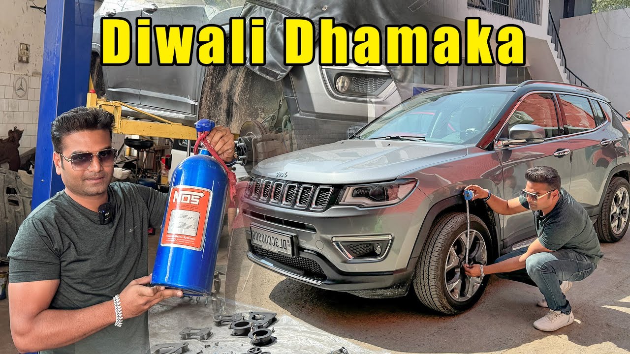 Installing 2.5 Inch Lift Kit in My Jeep | Epic Jeep Compass Upgrade and Modification