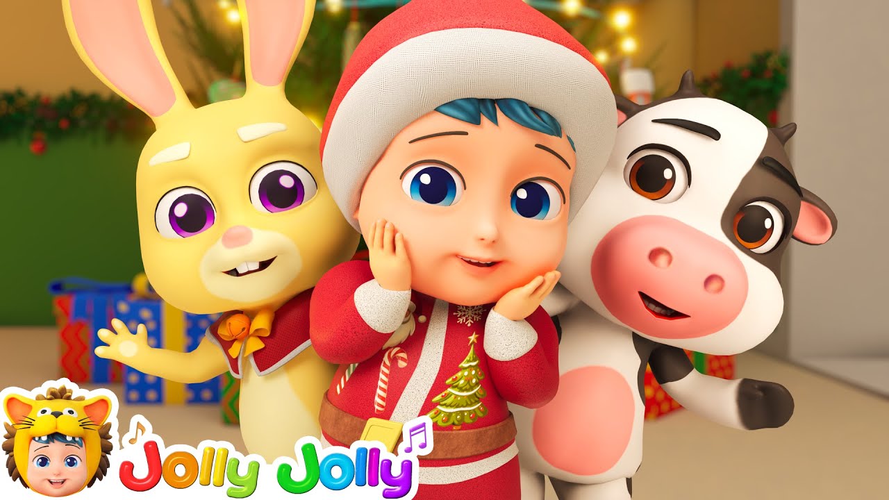 🎅🏻We Wish You a Merry Christmas🎄 + More | Holiday Songs for Kids | Jolly Jolly - Kids Songs