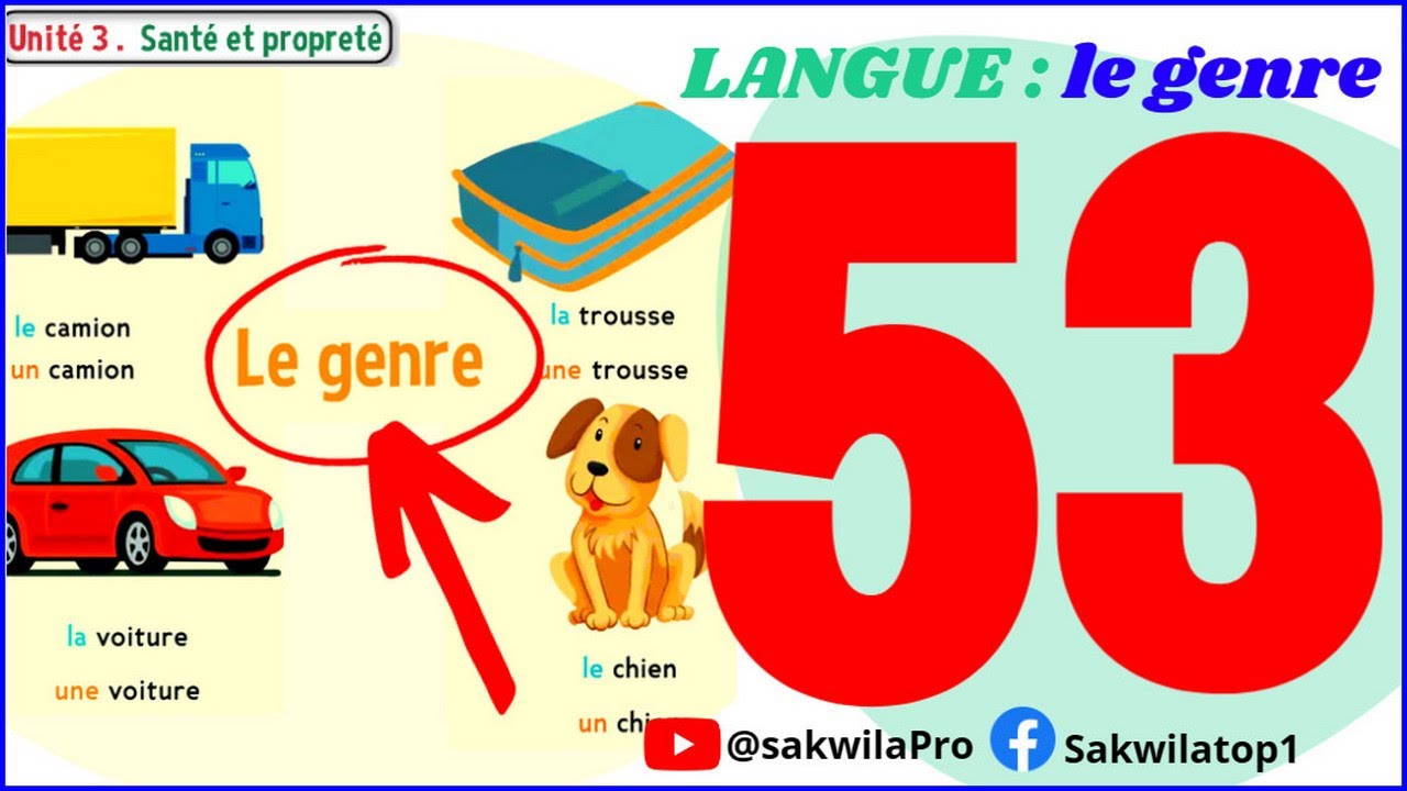 le trésor des mots page 53 unité 3 : le genre