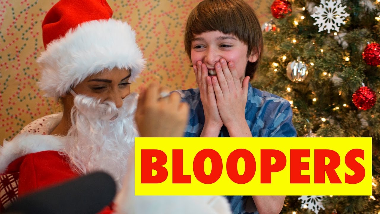 BLOOPERS: If Santa Was a Jerk (ft. The Kids of Stranger Things)