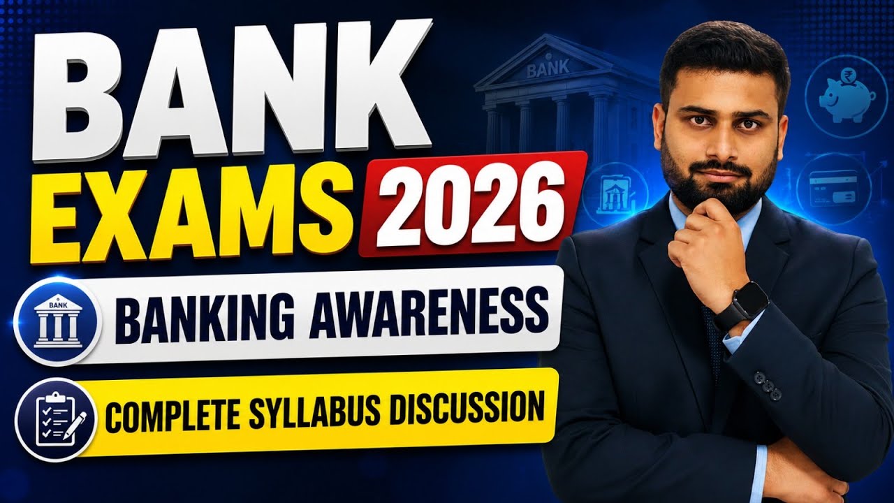 Bank Exams 2026 | Banking Awareness Syllabus Discussion | By Vaibhav Shrivastava