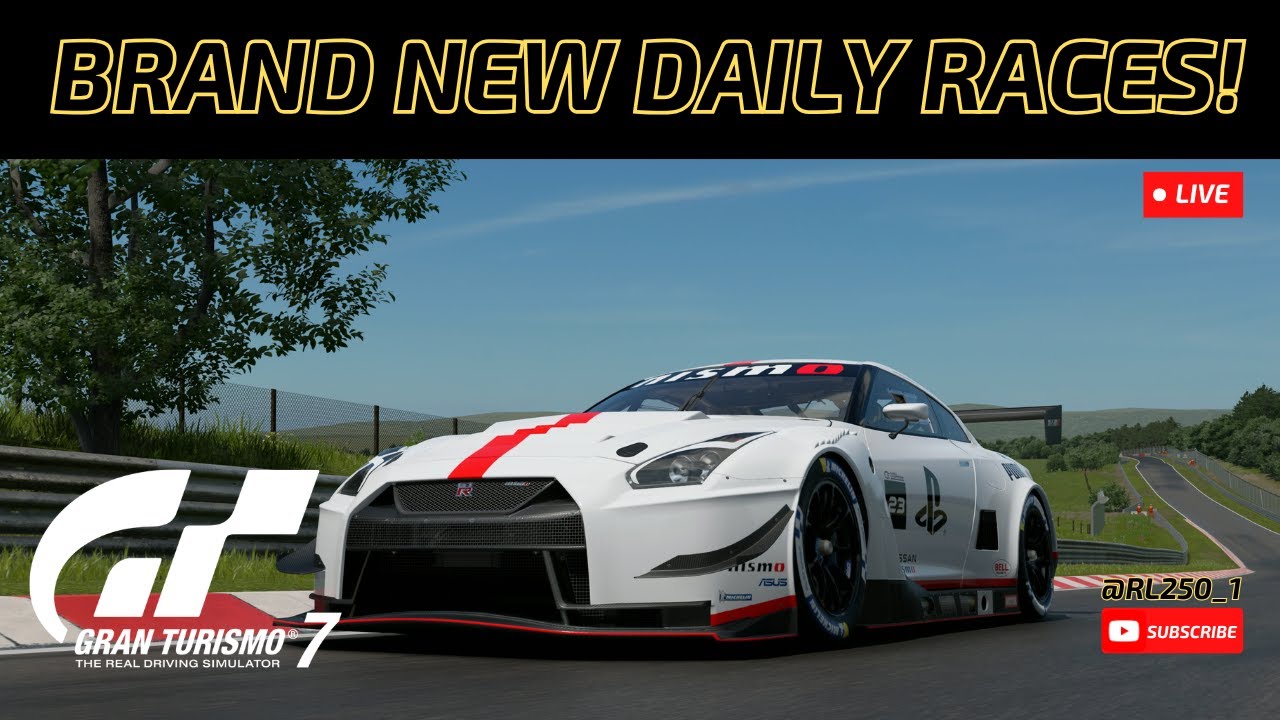 🔴LIVE: Gran Turismo 7 - Brand New Daily Races First Look!