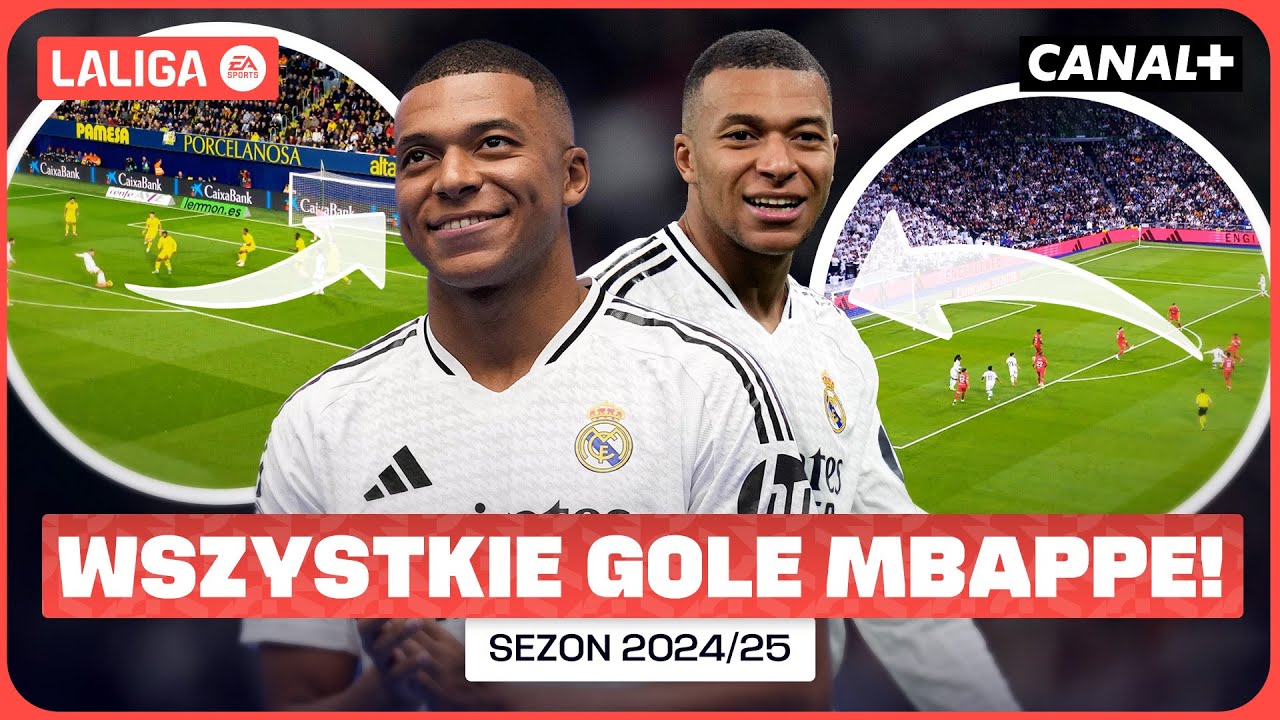 MBAPPE RAZY 31! WSZYSTKIE GOLE KYLIANA MBAPPE W LALIGA 2024/25