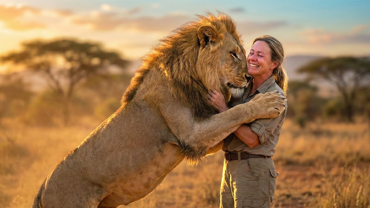 She Bottle-Fed This Abandoned Lion Cub—15 Years Later, He Recognizes Her INSTANTLY