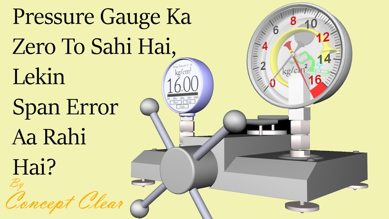 Calibration Of Pressure Gauge || Pressure Gauge Ka Calibration Kaise Kare ? || 3D Animation