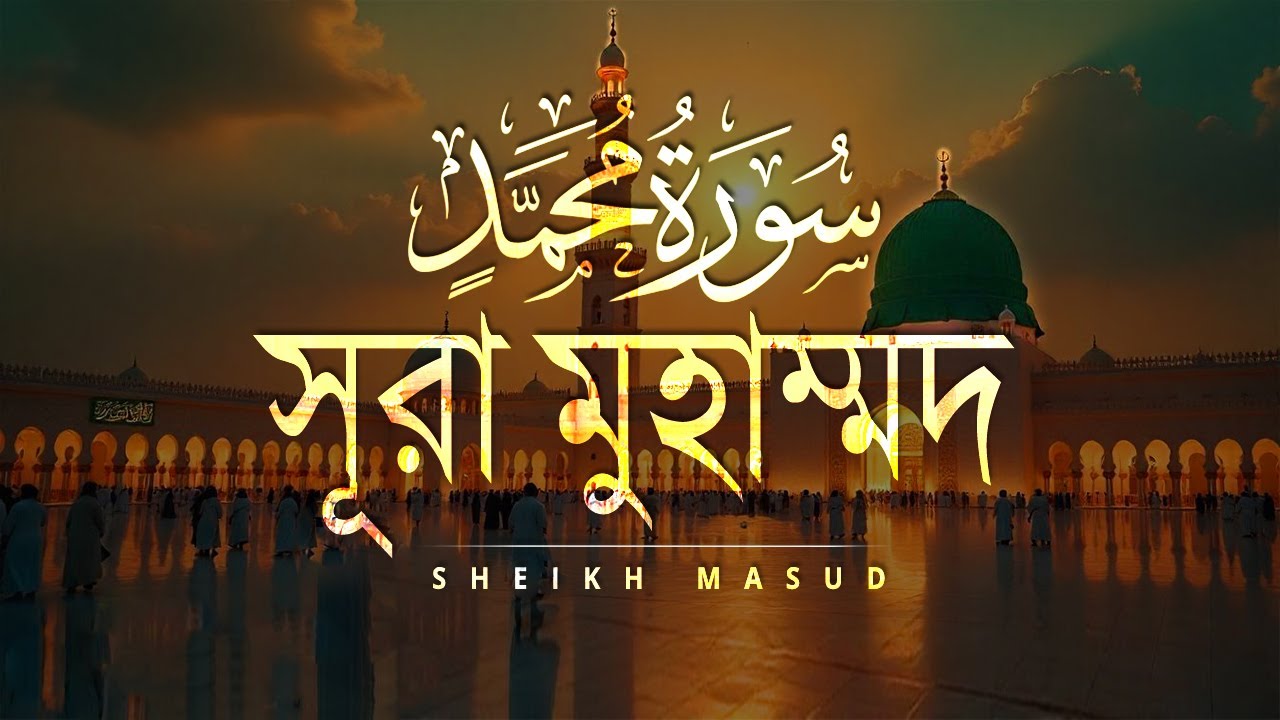 আল্লাহর পক্ষ থেকে চরম হুঁশিয়ারি - সূরা মুহাম্মদ। Surah Muhammad | Sheikh Masud