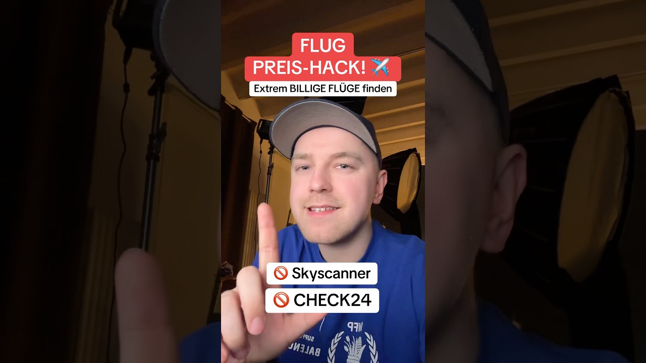 So einfach kommt man an Mega billige Fl&uuml;ge ran ! #sparen #geldsparen #flugzeug #fliegen #reise