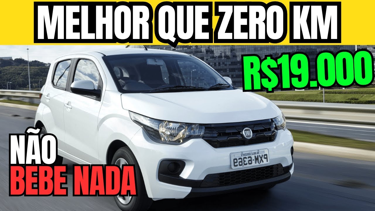 5 CARROS ECONOMICOS PRA COMPRAR NO BRASIL