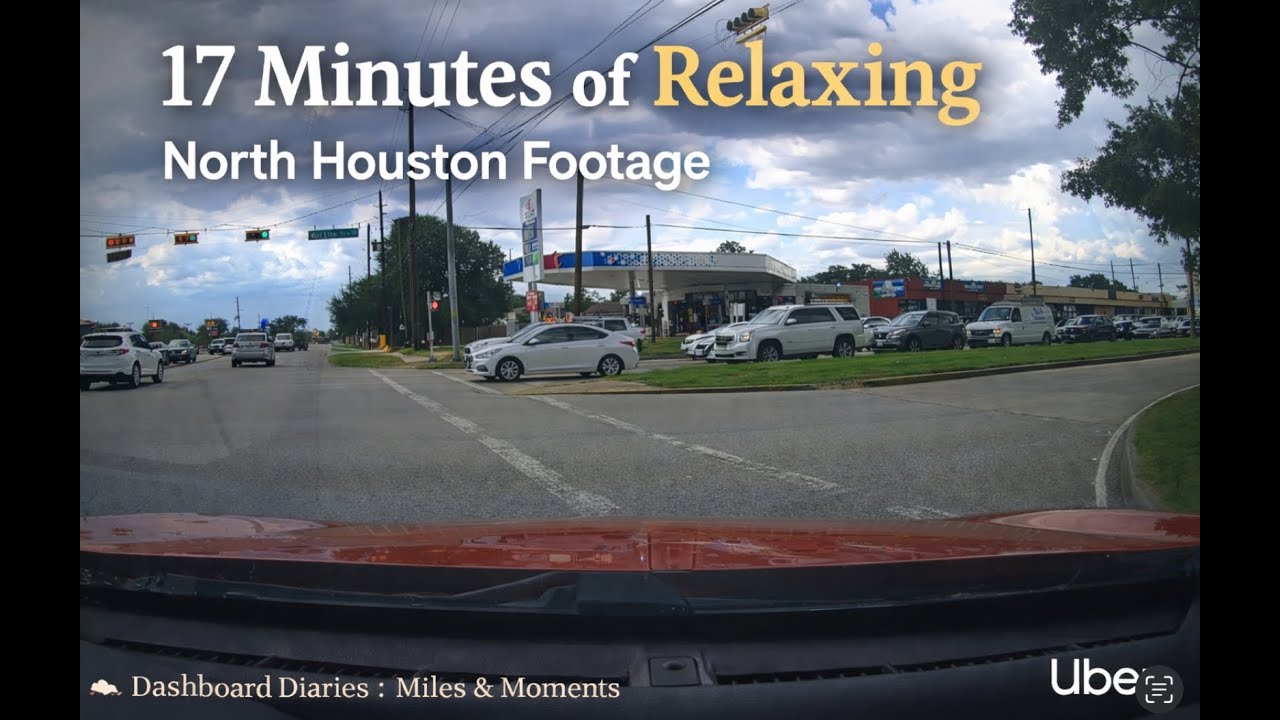 Just Vibes: 17 Minutes of Chill North Houston Driving (Lo-Fi Ride)