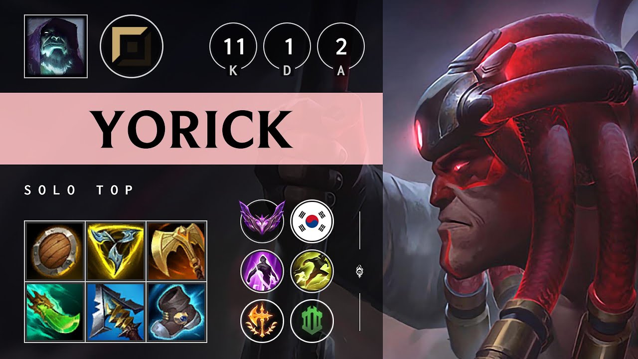 Yorick Top vs Mordekaiser - KR Master Patch 25.06