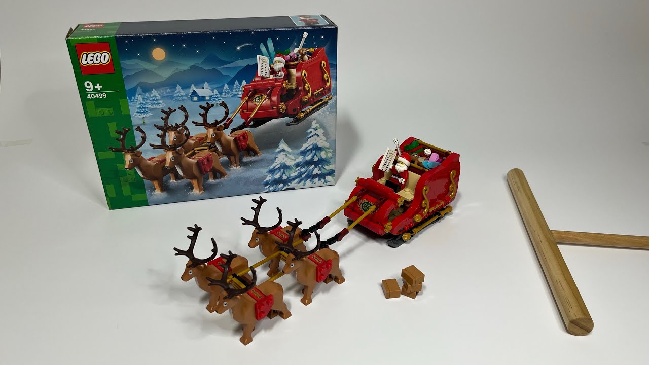 산타의 썰매, 레고 윈터 40499, Santa's sleigh