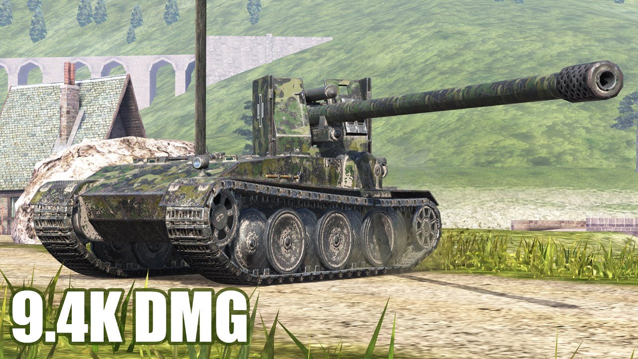 Grille 15 - 9.4K DMG 5 KILLS ● WoT Blitz