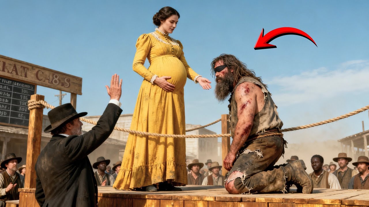 Pregnant Woman Bought a Blind Mountain Man at Auction—What He Did Shocked the West