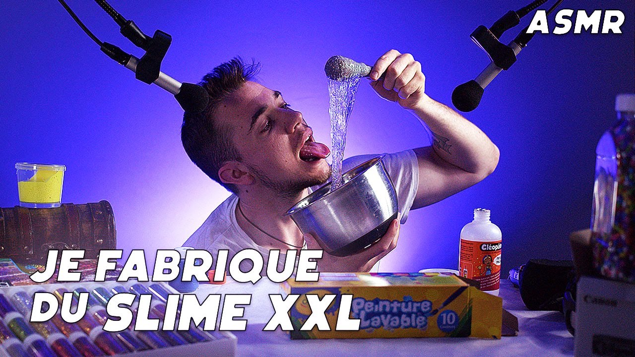 АСМР: Я ДЕЛАЮ XXL СЛАЙМ!