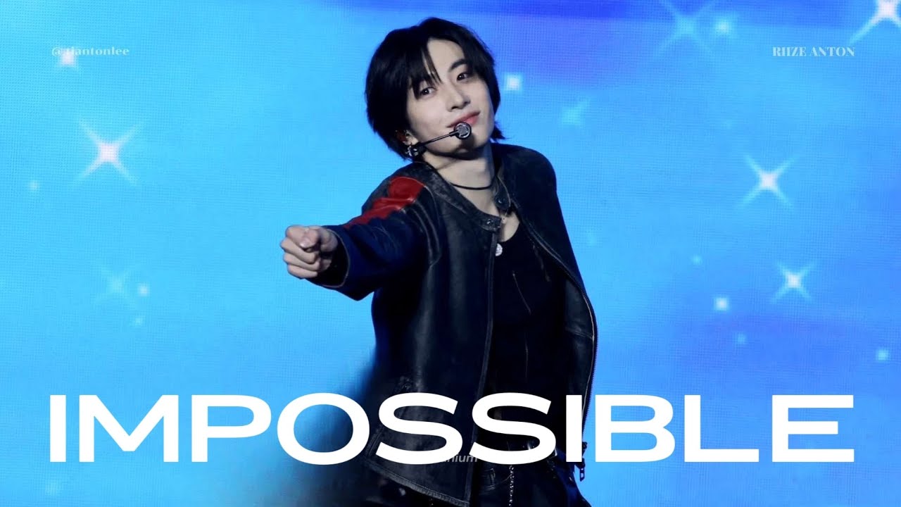 [4K] 241117 KGMA Impossible RIIZE Anton Focus Fancam 임파서블 라이즈 앤톤 직캠