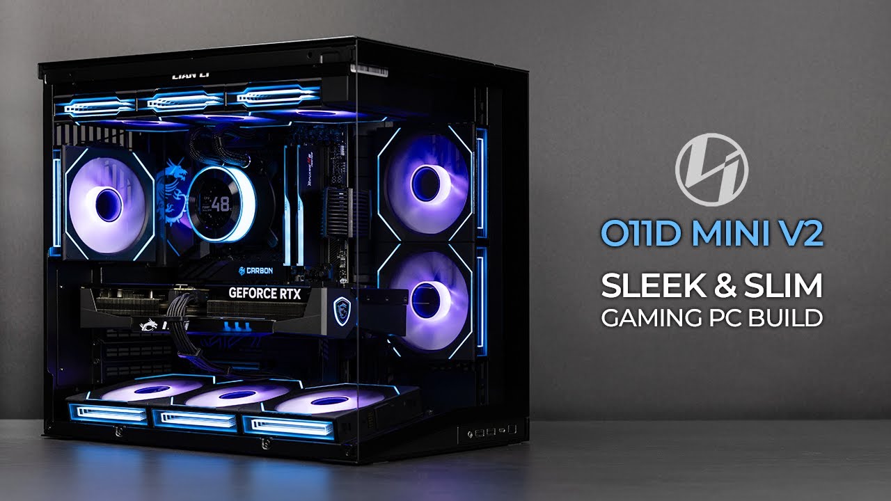 Lian Li O11D Mini V2 Build – Small Case, Full ATX Compatibility | SL-INF Wireless | 9800X3D & 5070Ti