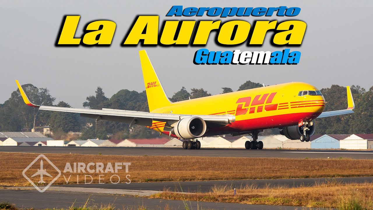 Aeropuerto La Aurora GUATEMALA (4K)