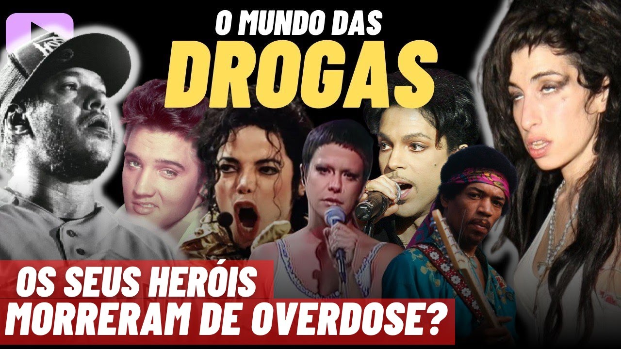 Cantores Famosos que MORRERAM de OVERDOSE