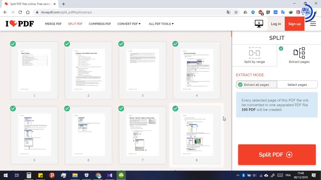 How to Split PDF online 4 options