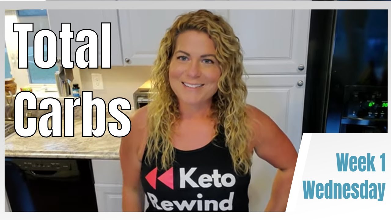 Keto Rewind TOTAL CARB Challenge Week 1 Wednesday - Easy Keto Recipes - Tracking Total Carbs