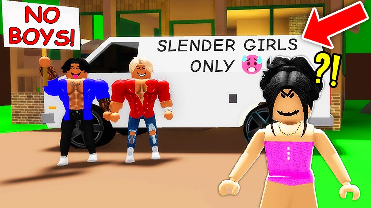 Brookhaven, But I Find A CREEPY KIDNAPPER Wanting SLENDER GIRLS..