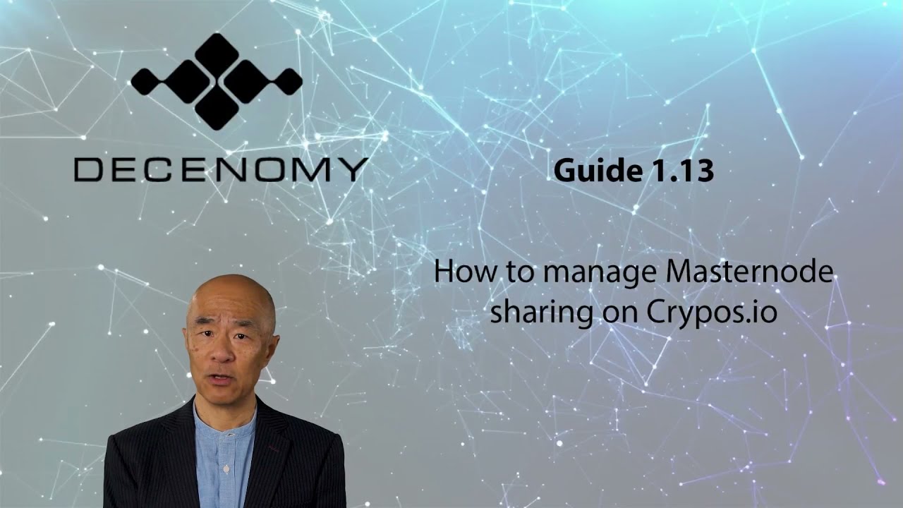 Guide 1.13 - How to manage Masternode sharing on Crypos.io