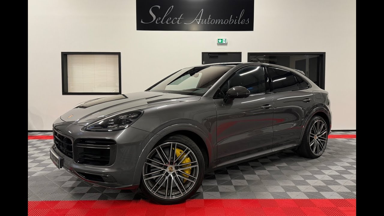 Superbe Porsche Cayenne Coupé Turbo S Hybrid 4.0 V8 680ch Full Carbone livré neuf en France !