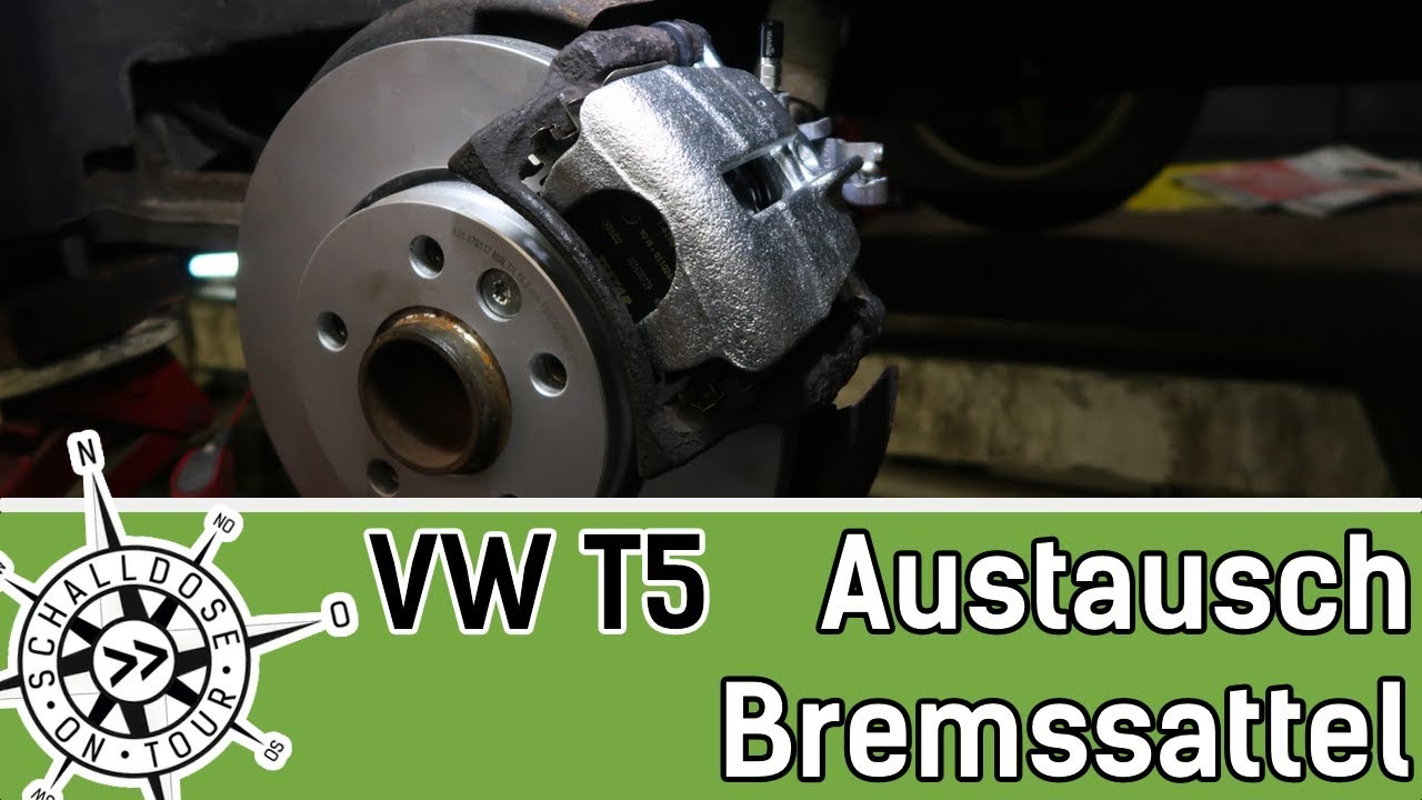 VW T5 Bremssattel tauschen || SCHALLDOSE ON TOUR