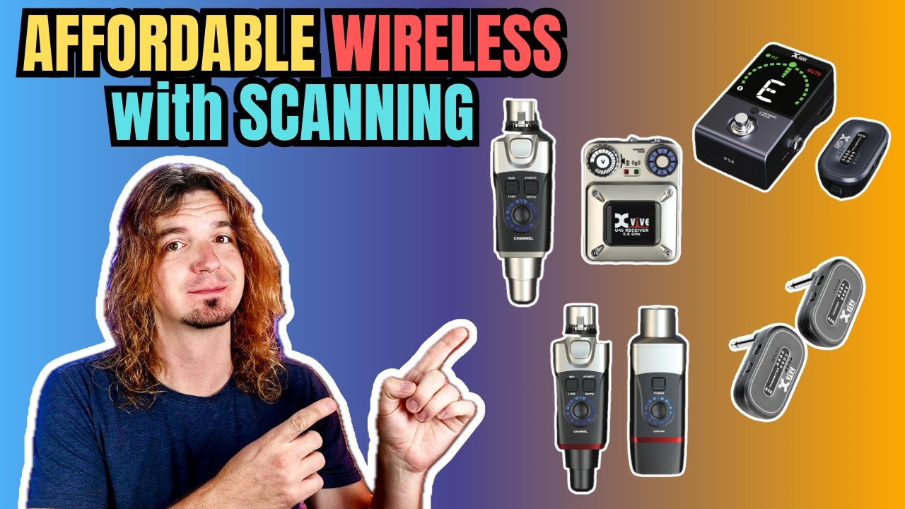 НОВЫЕ БЕСПРОВОДНЫЕ СИСТЕМЫ Xvive на 5,8 ГГц: наушники-вкладыши XLR и гитара/тюнер