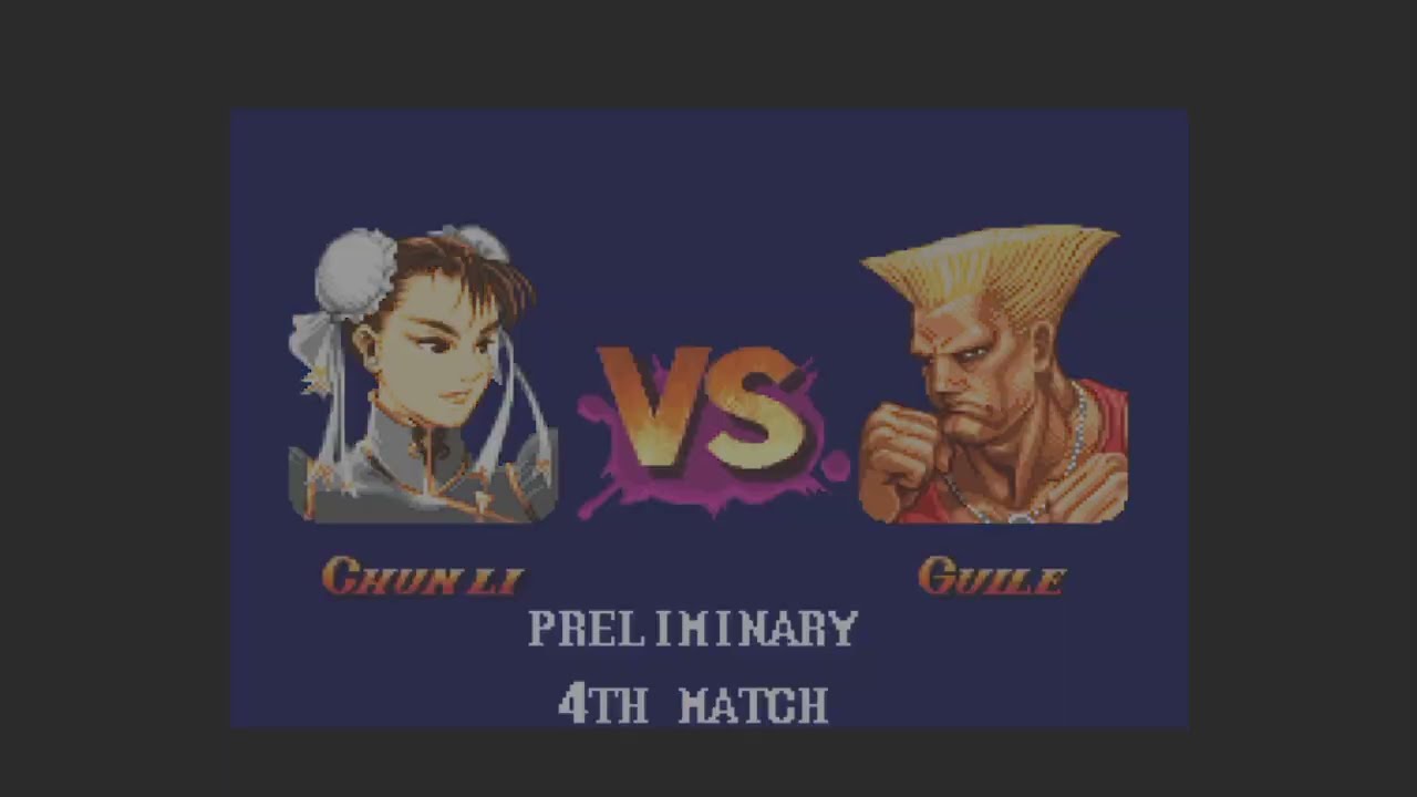 Super Street Fighter 2 Турнирный режим 64