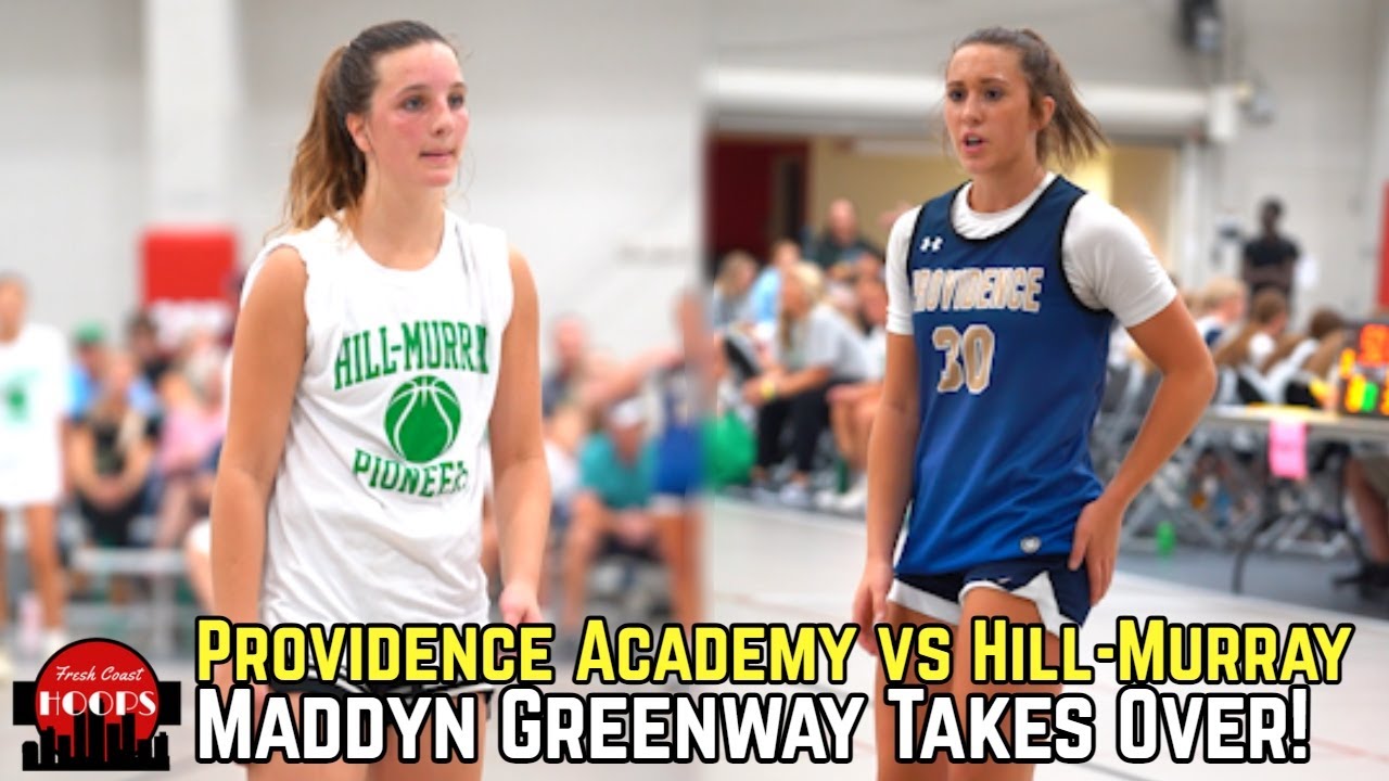 Providence Academy Takes On Hill-Murray! Maddyn Greenway Takes Over!