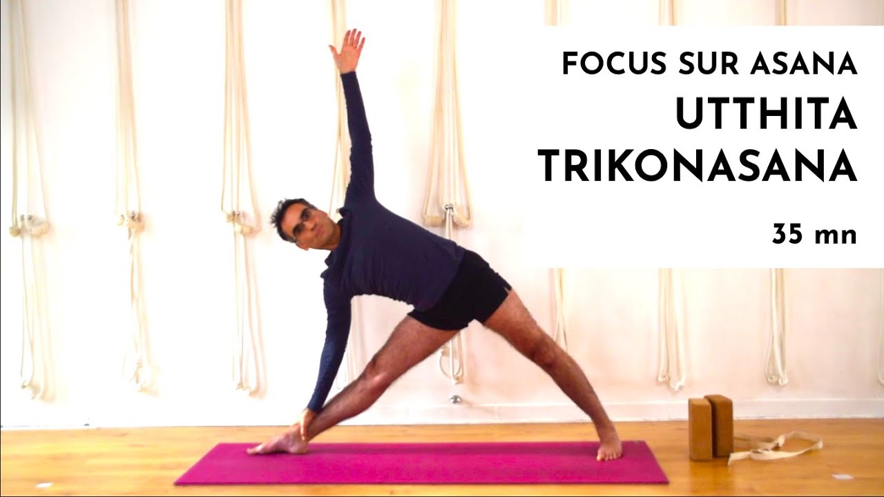 Utthita Trikonasana avec Philippe Amar, Yoga Studio Lille