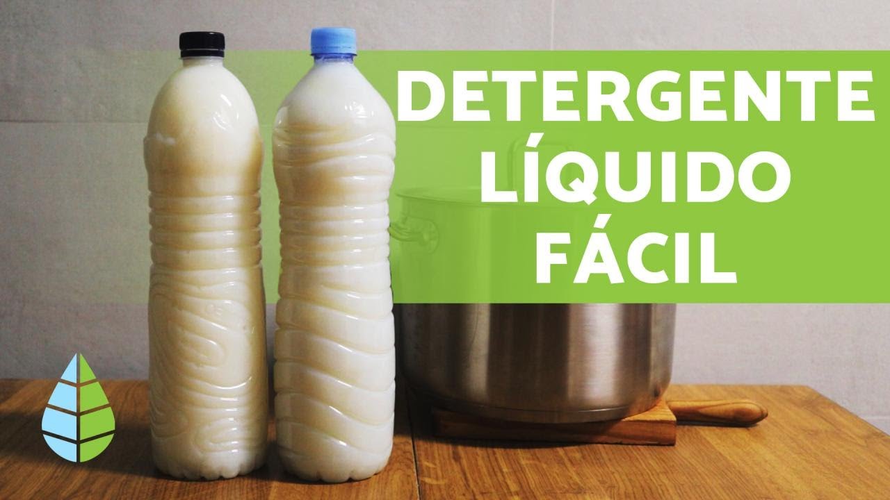 ¿Cómo hacer DETERGENTE ECOLÓGICO para LAVADORA? - 3 Ingredientes