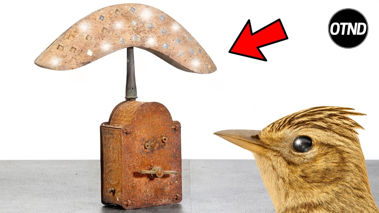 Antique Bird-Luring Mirror Restoration