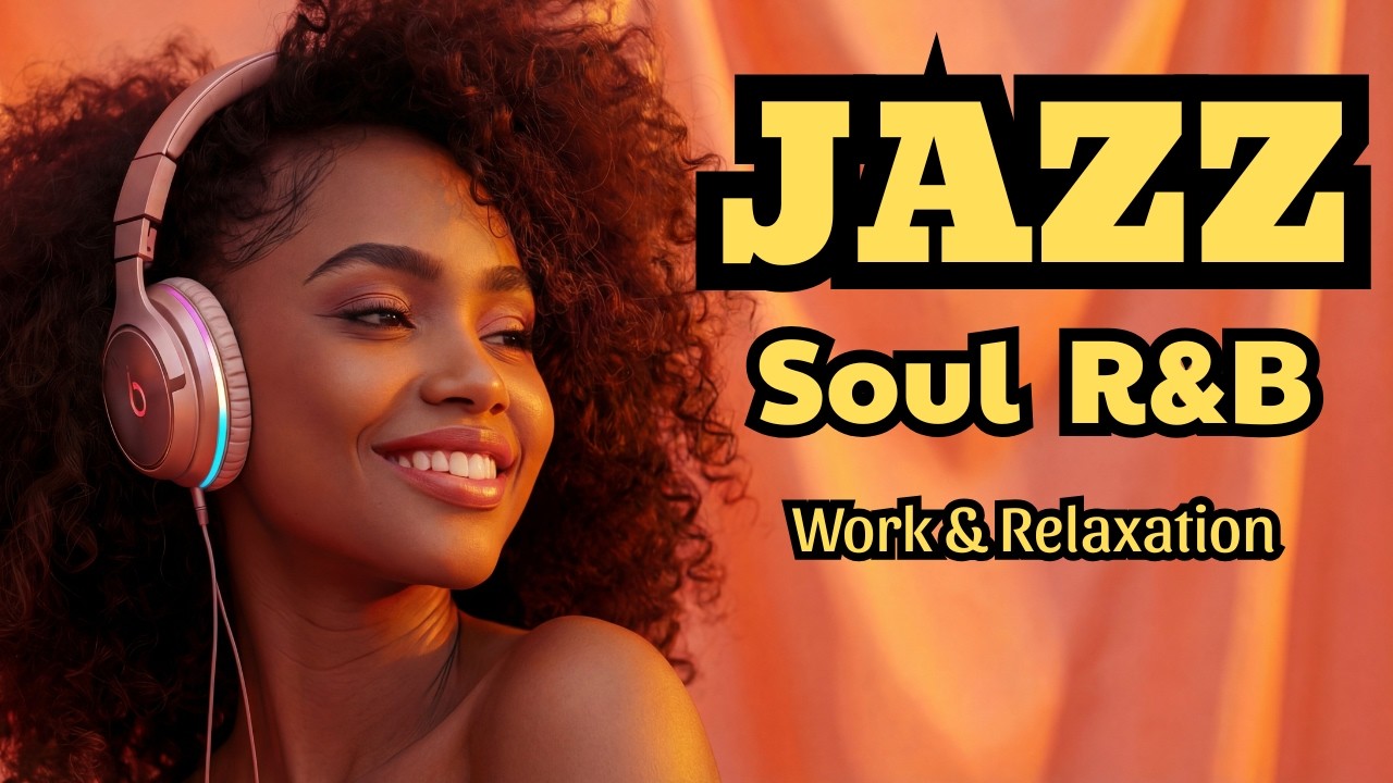 Jazz & Soul R&B –Chill Coffeehouse Grooves for Work & Relaxation