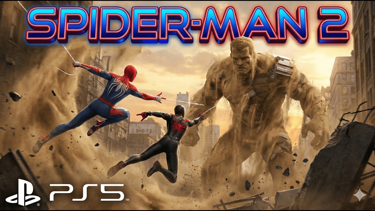 Spider-Man 2 Gameplay | Peter Parker & Miles Morales vs Sandman (Marko) PS5