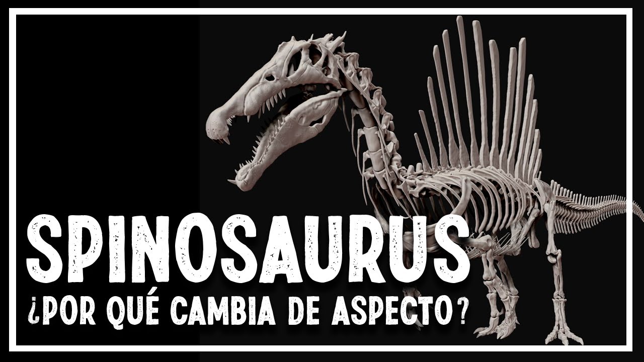 Por qué el SPINOSAURUS CAMBIA de forma