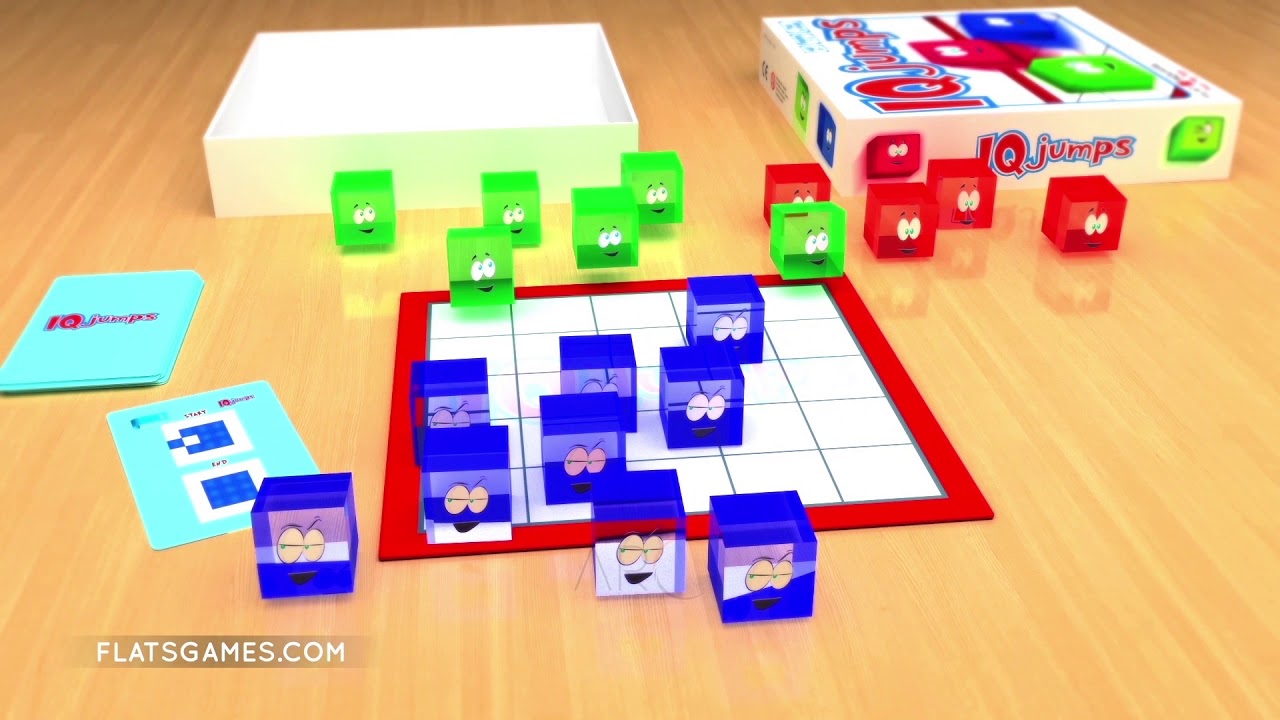 IQ Jumps Board Game || 3d Product animation by Arc Solutions