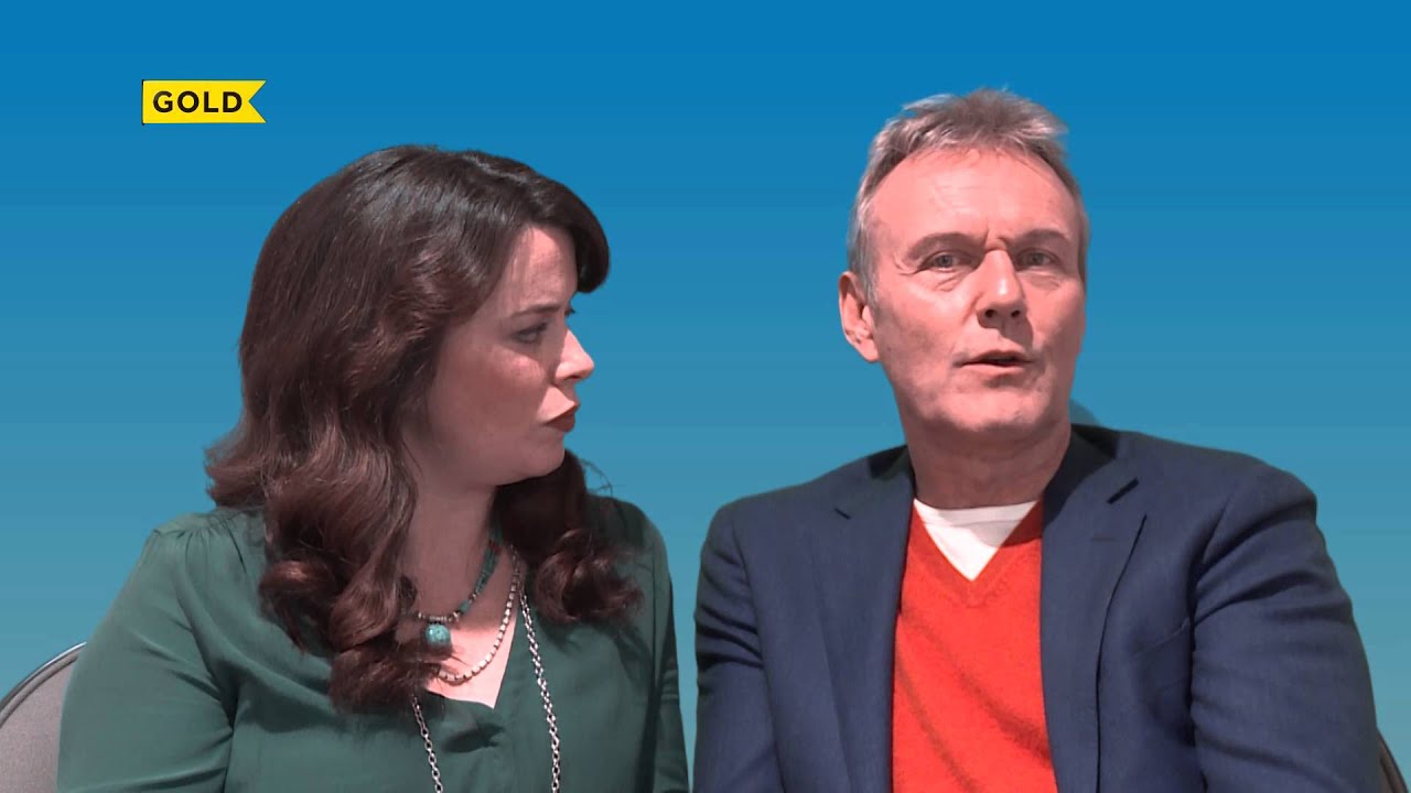 Anthony Head & Eve Myles | Why is the show so funny? | You, Me & Them