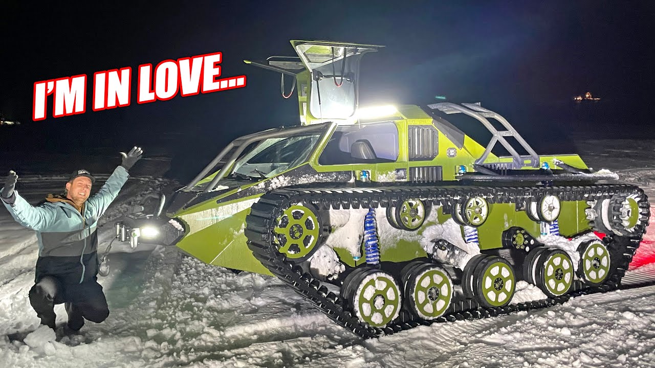 The Best Vehicle EVER... First Time Driving a RIPSAW Personal Luxury TANK!!!