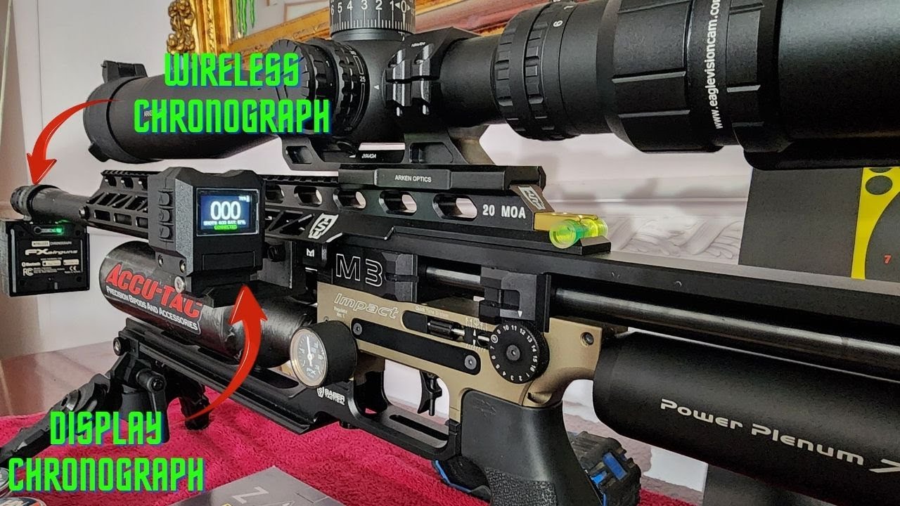 Mount Wireless Chronograph on FX Impact M3