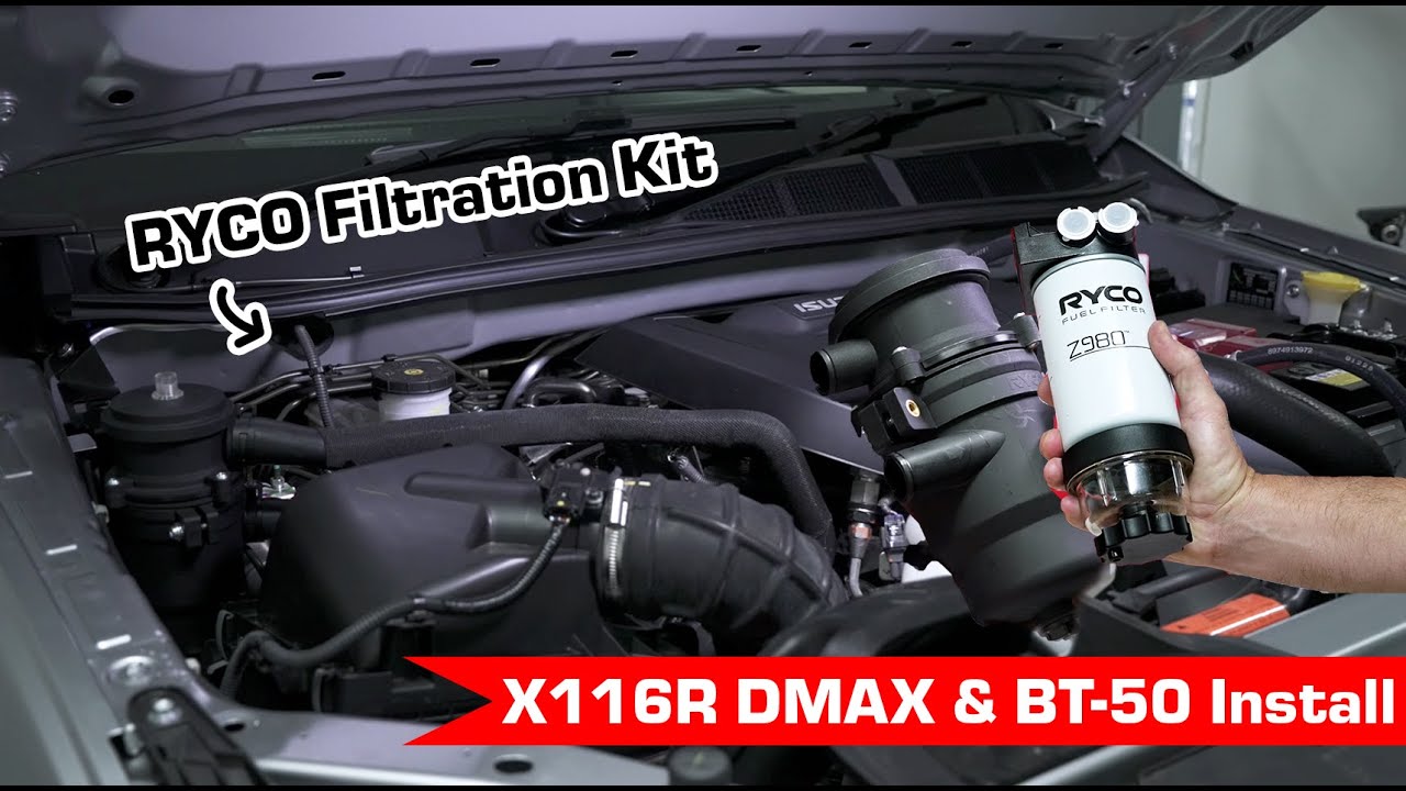 X116R Filtration kit Installation || DMAX, MU-X and BT-50